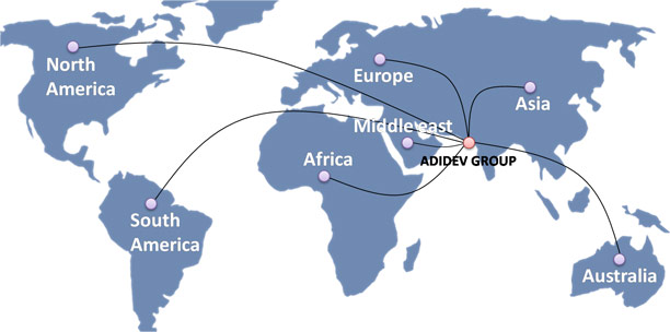 World Map Adidev